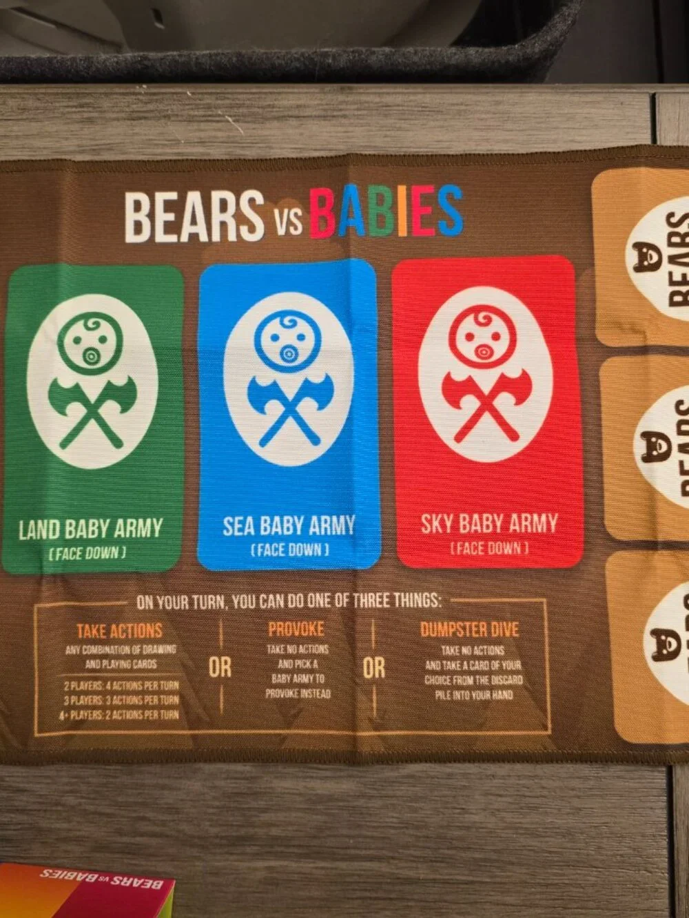 Bears Vs Babies Core Pack Party Game by Exploding Kittens,20Mins Ages 10 and up
